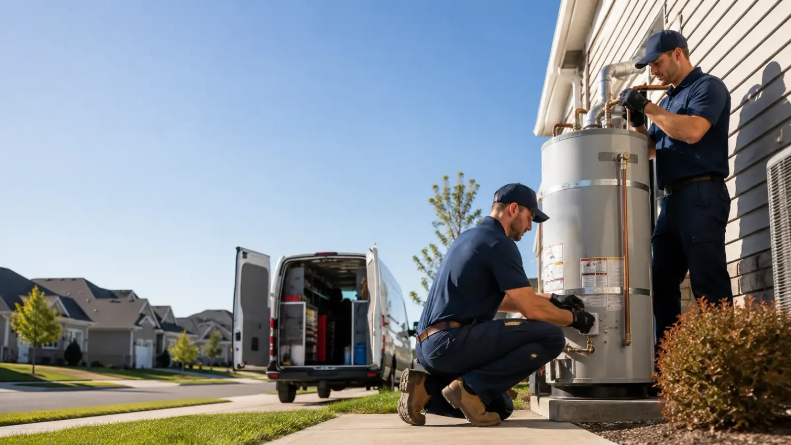 Water Heater Installation in Check, VA